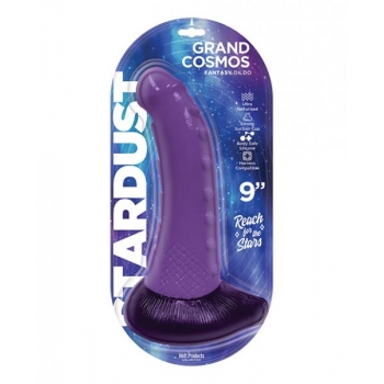 Stardust Grand Cosmos Silicone Dildo 9in Purple