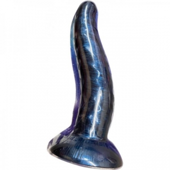 Stardust Neptune Nymph Silicone Dildo 8in Purple