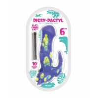 Playeontology Series 6 Inch Dickydactyl Vibrating Dildo - Fun & Pleasure