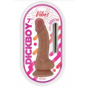 Dickboy Vibes Caramel Lovers 7 In Rechargeable Bullet