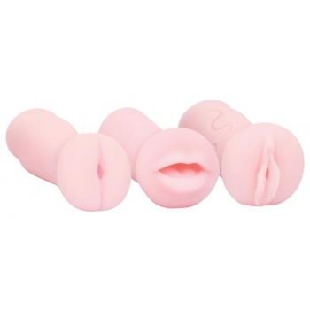 Icon Male Pocket Pink Stroker 3 Pack