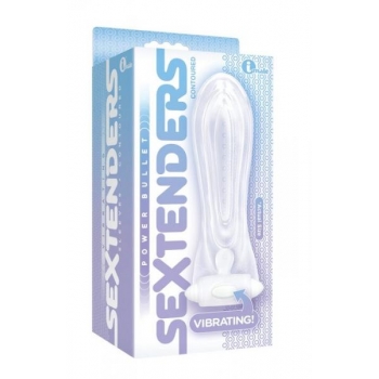 The Nines Vibrating Sextenders Contoured Sleeve Clear