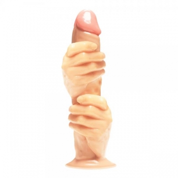 The 2 Fisted Grip Fisting Dildo