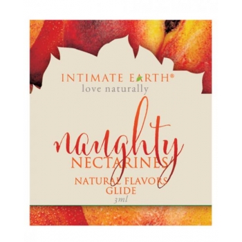 Intimate Earth Naughty Nectarines Glide Foil Pack - 0.10oz