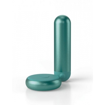 Jimmyjane Mini Chroma Wireless Remote Teal - Discreet Vibrating Pleasure