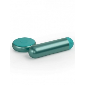 Jimmyjane Mini Chroma Wireless Remote Teal - Discreet Vibrating Pleasure