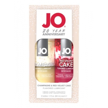 JO Limited Edition Champagne & Red Velvet Set - 2oz