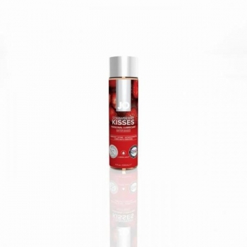 JO Flavored Lube Strawberry Kiss 4 oz - Deliciously Tasty Pleasure