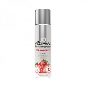 Jo Aromatix Strawberry Massage Oil 4oz