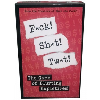 F*ck! Sh*t! Tw*t! Adult Card Game