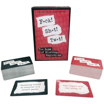 F*ck! Sh*t! Tw*t! Adult Card Game