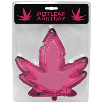 Pink Potleaf Ashtray