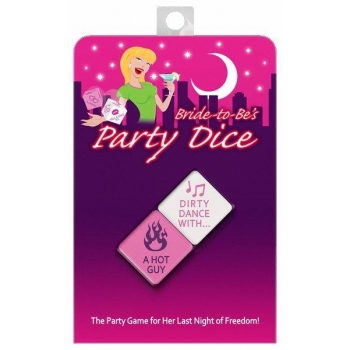 Bride To Be Party Dice Game