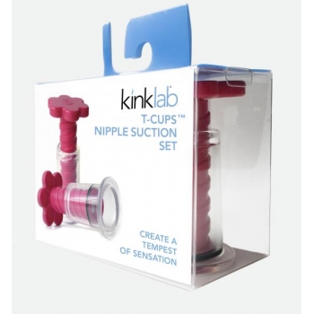 Kinklab T-Cups Nipple Suction Set