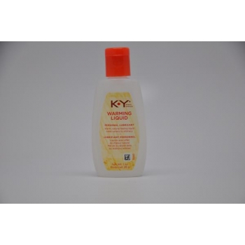 K-Y Warming Liquid Lubricant 1oz Bottle