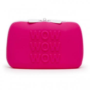 Happy Rabbit WOW Small Silicone Zip Storage Bag - Ultimate Discretion