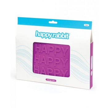 Happy Rabbit Happy Large Purple Silicone Zip Storage Bag