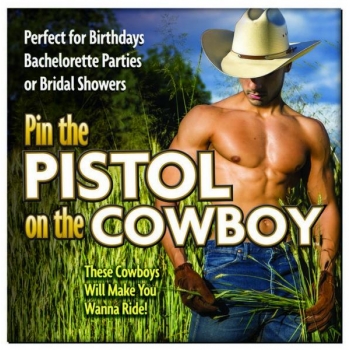 Pin The Pistol On The Cowboy Game