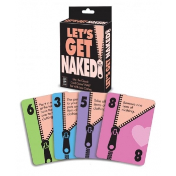 Let's Get Naked Party Card Game