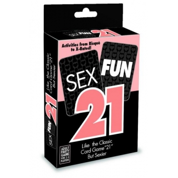 Sex Fun 21 Card Game