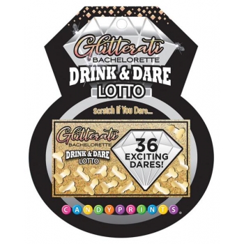 Glitterati Drink & Dare Lotto Cards