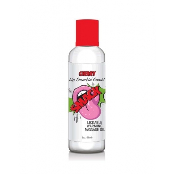 Smack Cherry 2 Oz Warming Massage Oil