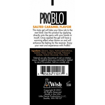 Problo Oral Pleasure Gel Salted Caramel