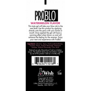 Problo Oral Pleasure Gel Watermelon