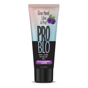 Problo Oral Pleasure Gel Blue Raspberry 1.5 Oz