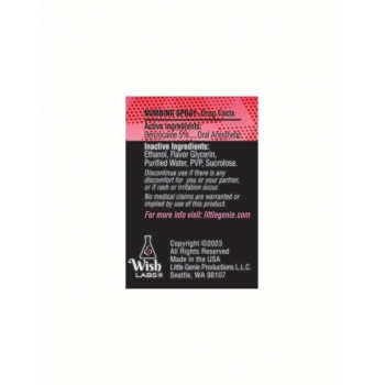 Cheef Relief Cherry Sore Throat Spray