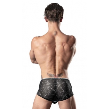 Marble Mesh Mini Short Black Medium