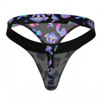 Hazy Dayz Micro Thong - Mushroom L/XL