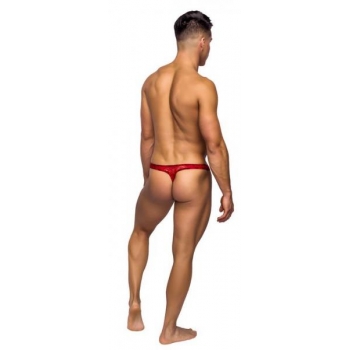 Male Power Bong Thong - Red (L/XL)