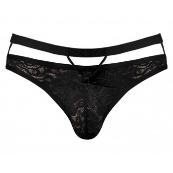 Lucifer Cutout Thong Black L/Xl