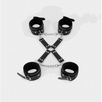 All 4's Fuzzy Cuff Set - Male Power