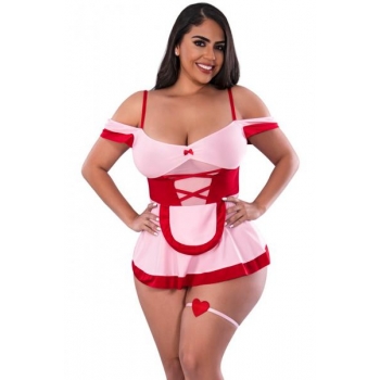 Cupid Cutie Costume Pink 2xl