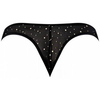 Glitz & Glam Tanga - Black 2XL