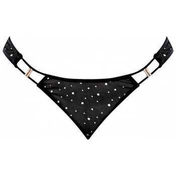 Glitz & Glam Tanga Black S/m