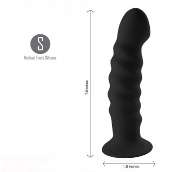 Kendall Silicone Black Dong