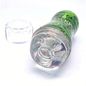 Jackpot Cannabis Crystal Clear Stroker - 6pc Display