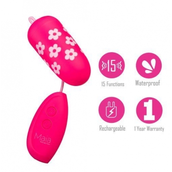 Rosie Rechargeable Wired Egg - Flower Pattern