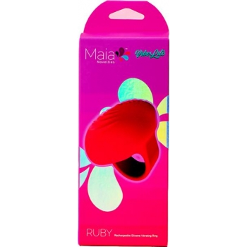 Ruby Rechargeable Vibrating Ring