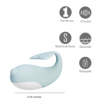 Finn: Rechargeable Silicone Dolphin Vibe