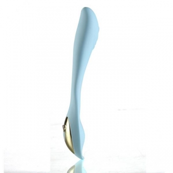 Harmonie Rechargeable Dual Vibrator - Teal Silicone