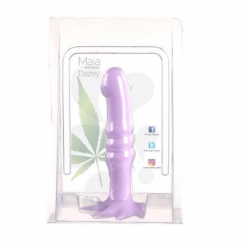 Dazey 420 7 Silicone Dong Pastel Purple