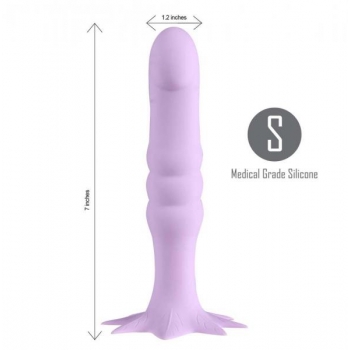 Dazey 420 7 Silicone Dong Pastel Purple