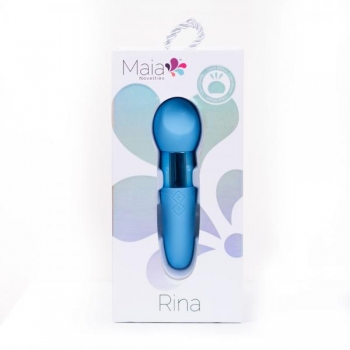 Rina Dual Vibrator - Rechargeable Blue Vibe