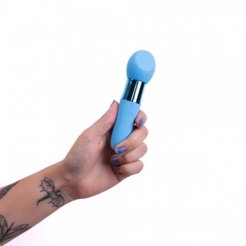 Rina Dual Vibrator - Rechargeable Blue Vibe