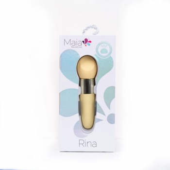 Rina Dual Vibrator Yellow