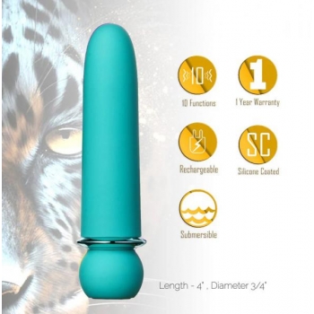 Jaguar Powerful Bullet - Blue Rechargeable